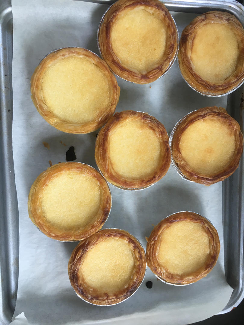 椰香浓郁酥的掉渣的椰蓉蛋挞