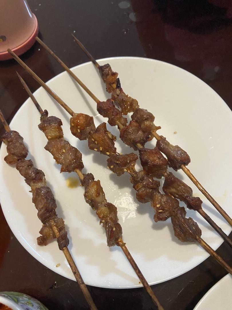烤箱版羊肉串