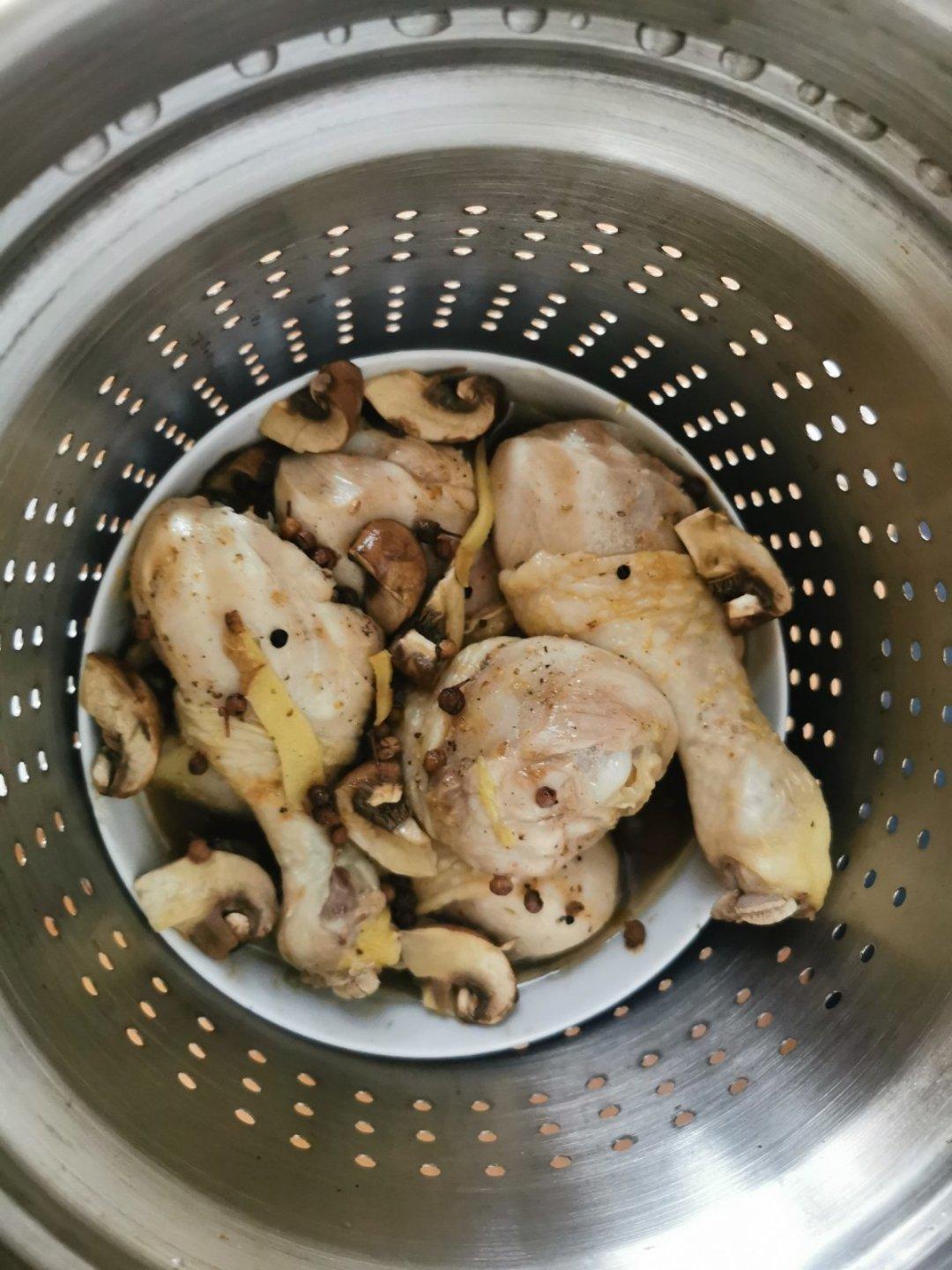 ㊙️不加一滴水不滴油，超好吃的椒盐蒸鸡腿