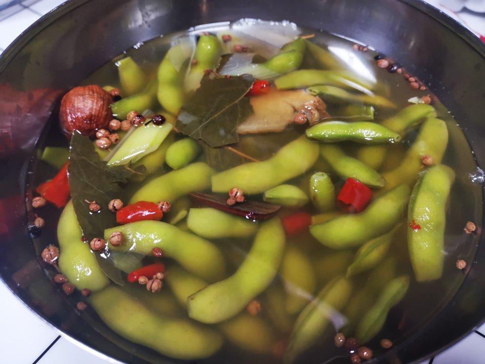 五香盐水毛豆