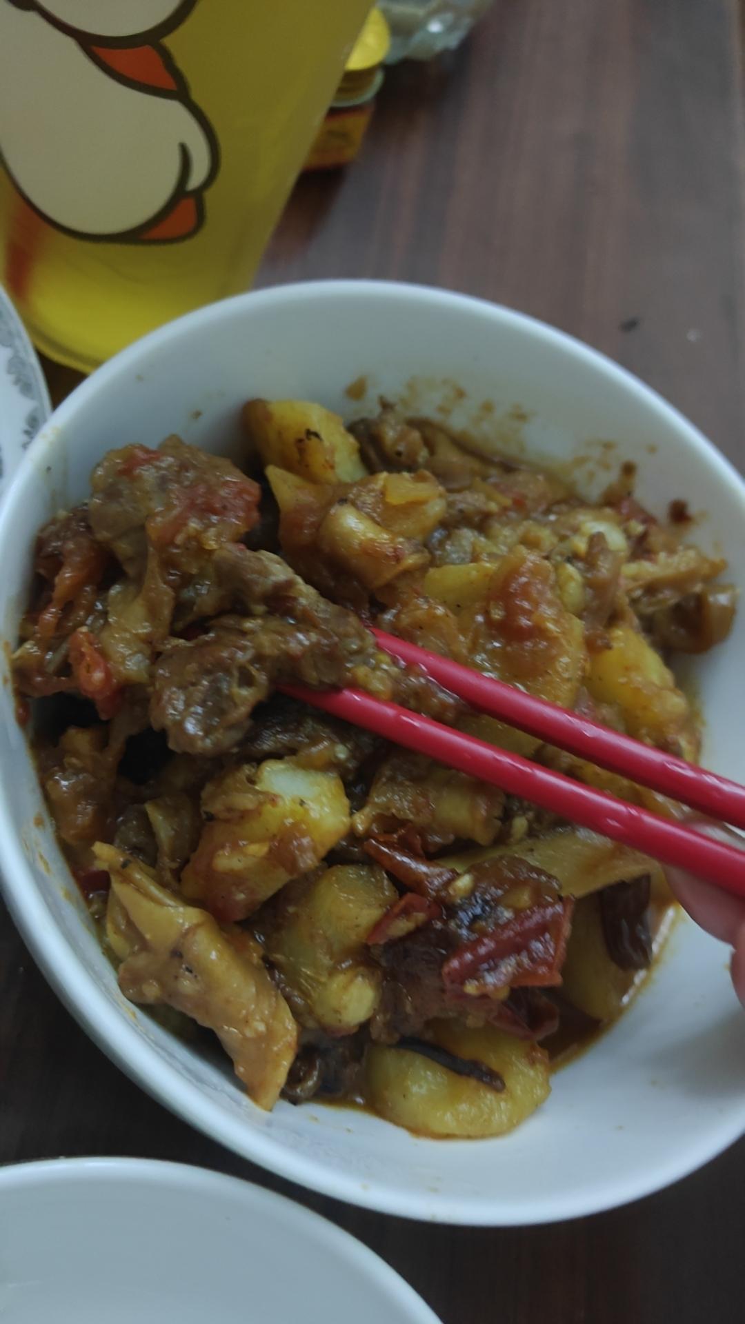 番茄土豆炖牛腩（高压锅版）