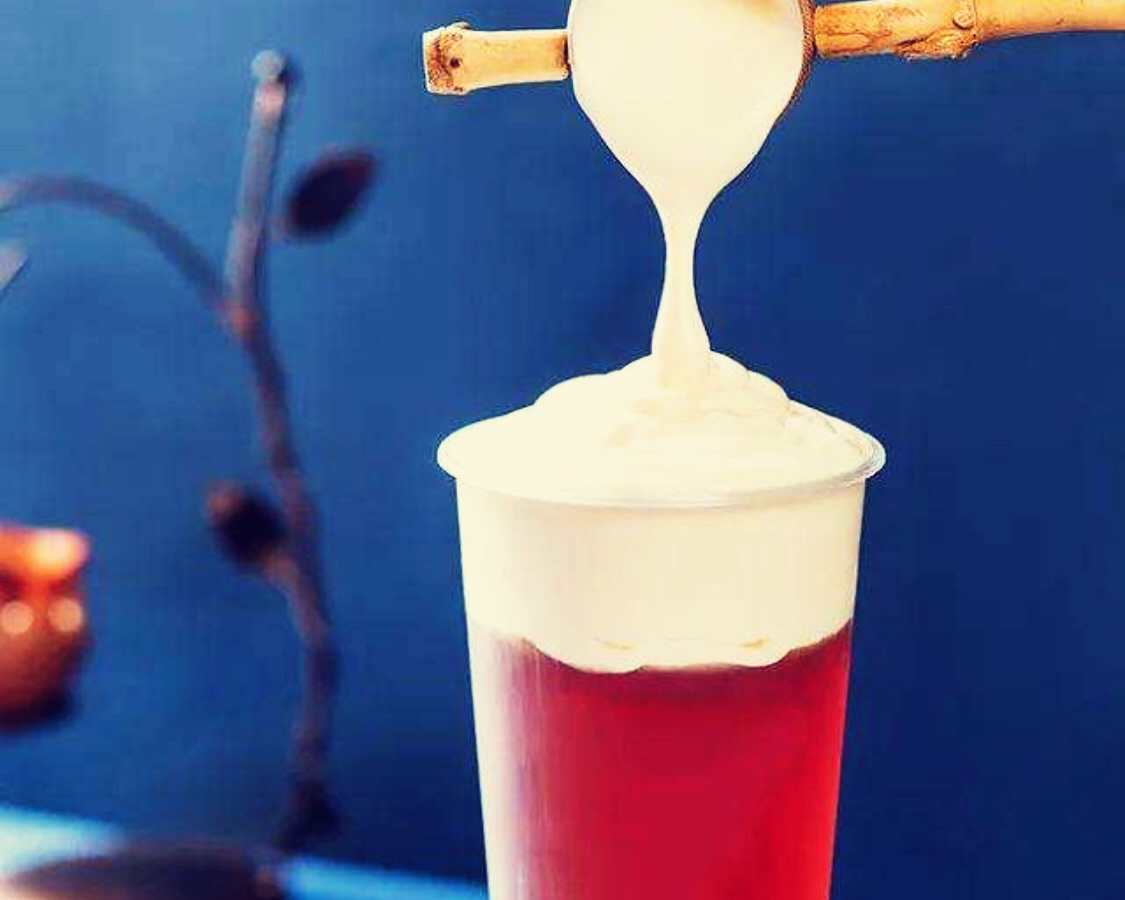 复刻喜茶：海盐芝士奶盖的做法