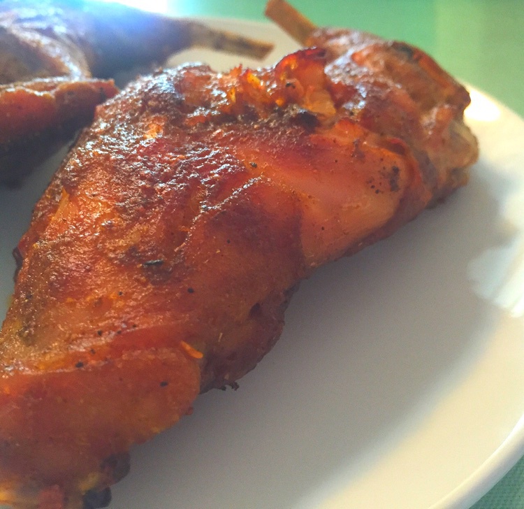 香辣孜然烤兔腿