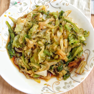 酱爆圆白菜