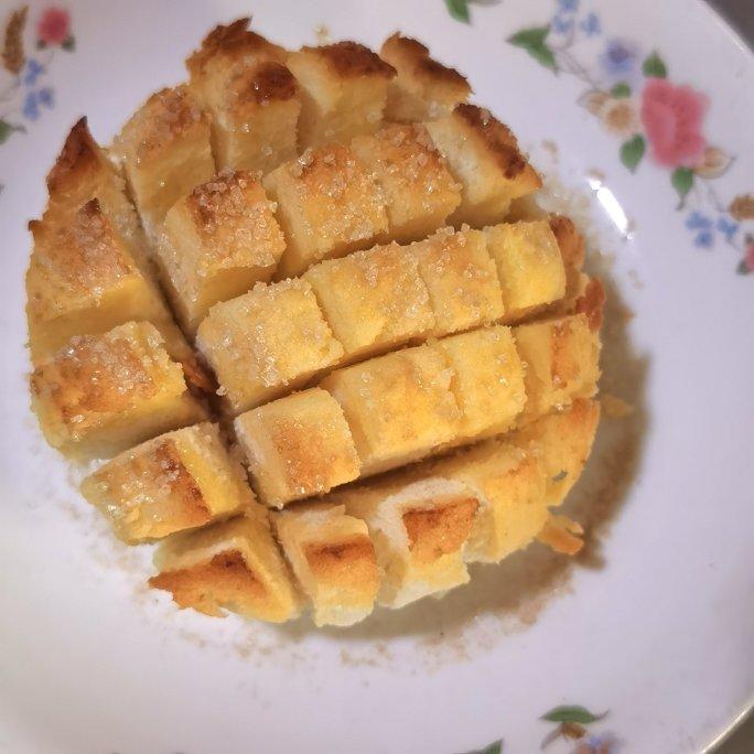 香脆到掉渣的香烤馒头