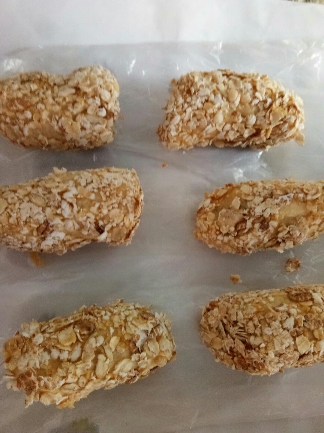 人人夸赞好吃燕麦香蕉卷