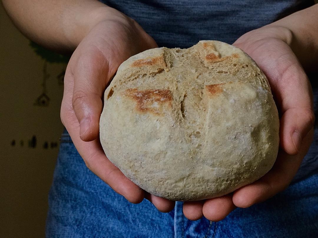 豆渣面包（平底锅版）