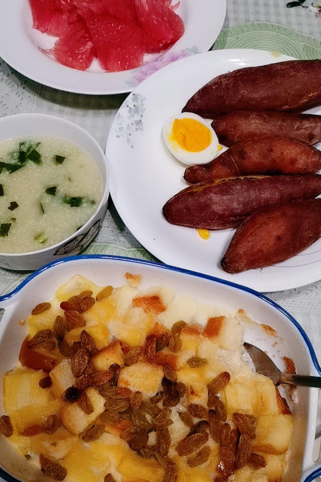 中学生的早餐
