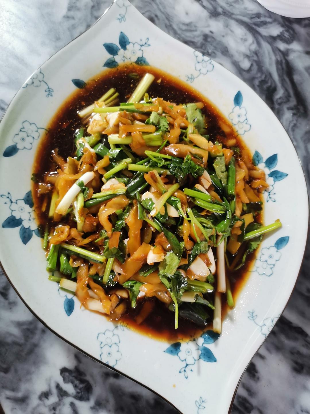 皮蛋拌豆腐