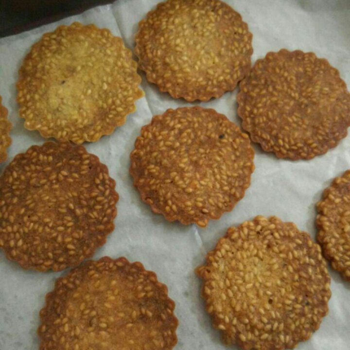 芝麻脆饼 饼干