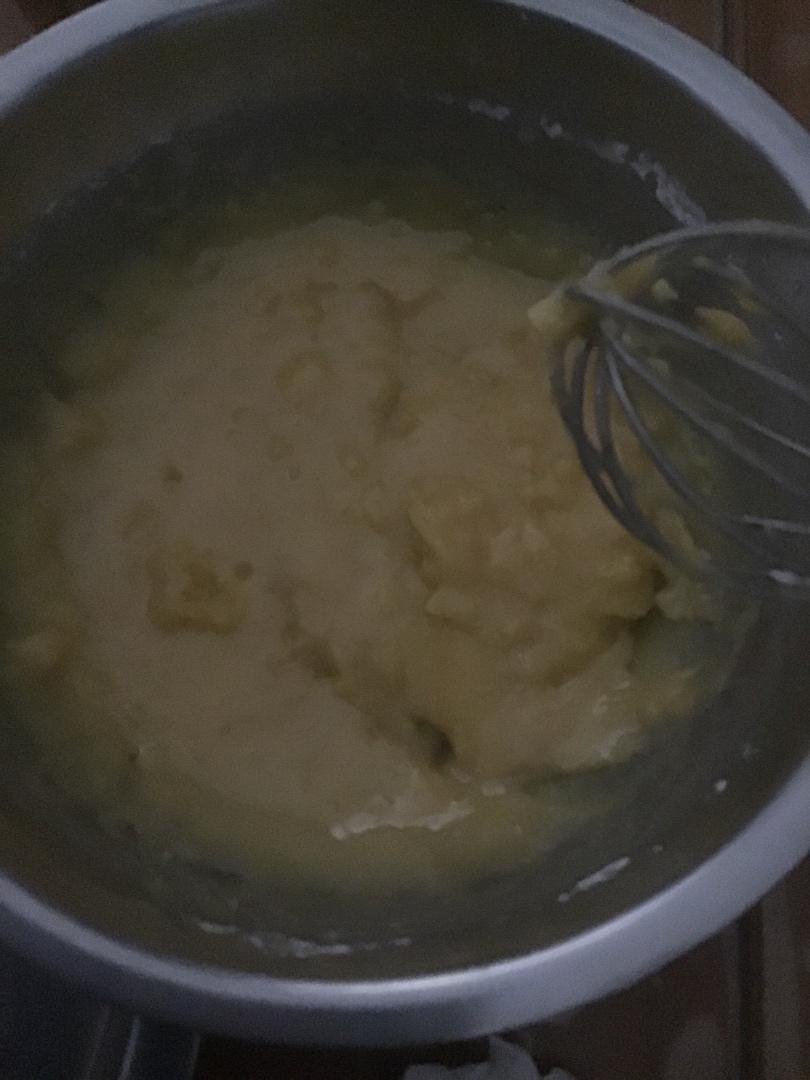 香香甜甜的奶黄馅（超级简单/和外面买的没差/无黄油）