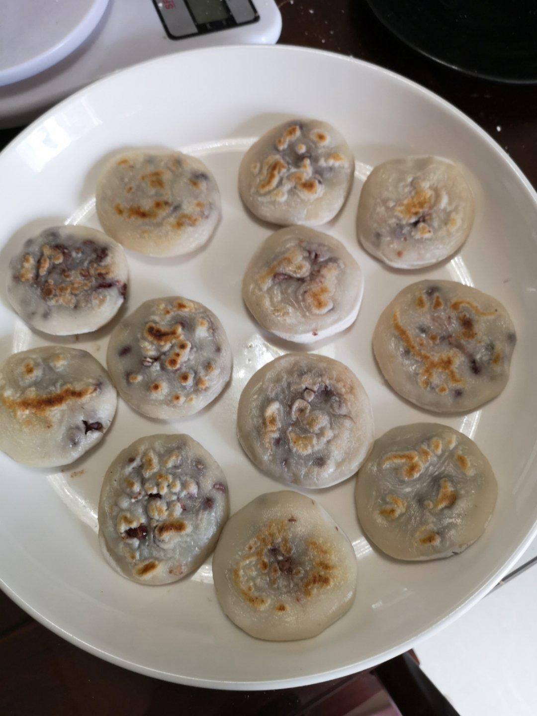 糯米红豆饼