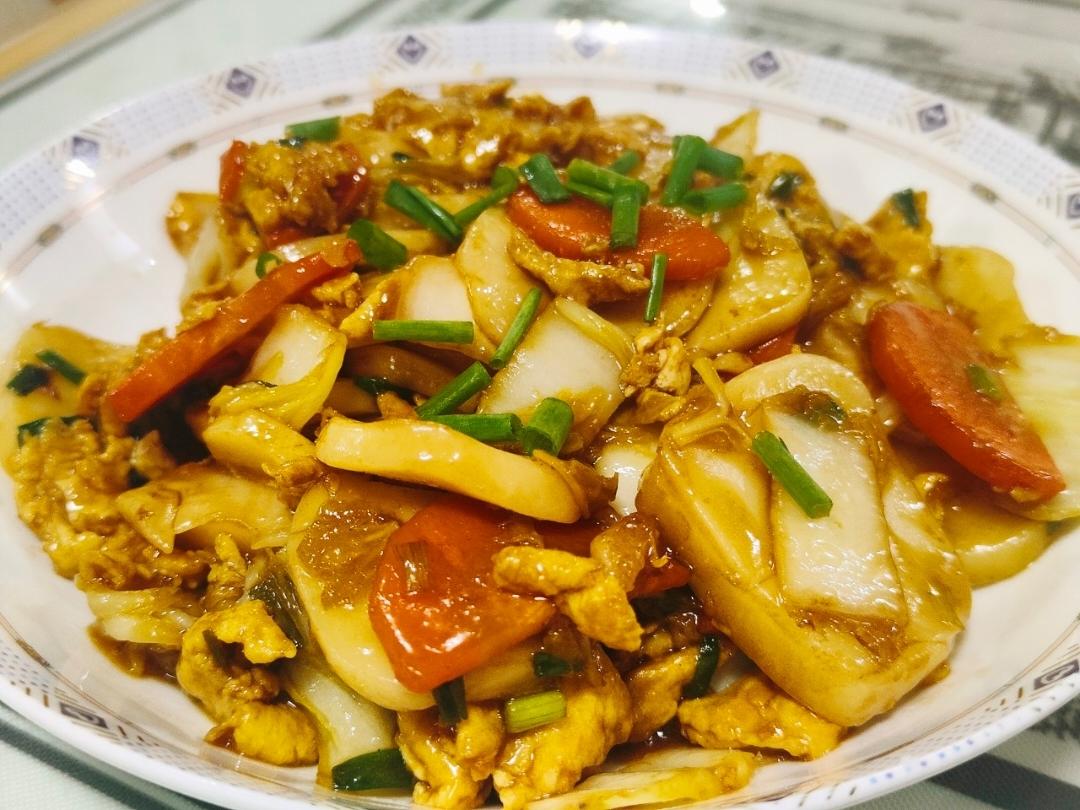 大排档风味炒年糕