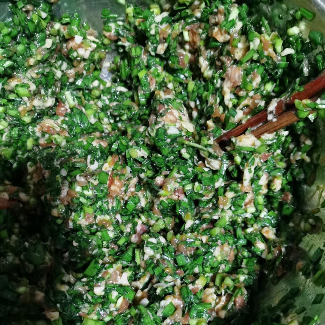 🥟韭菜猪肉饺子陷