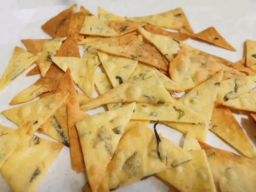 自制椒盐玉米片——非油炸烤箱版