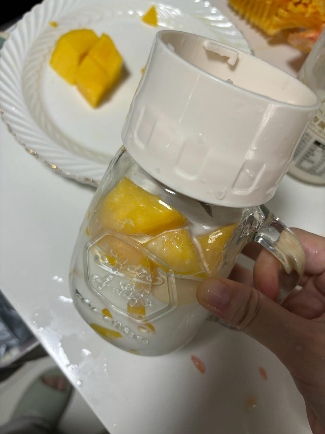 纯奶手撕吐司的做法 步骤1