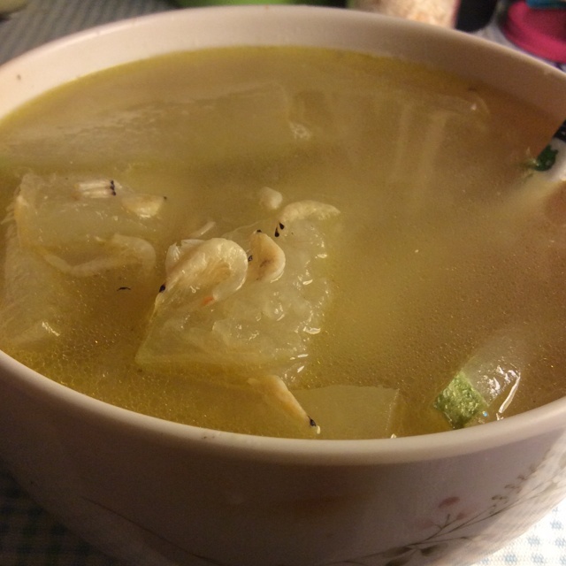 冬瓜虾皮汤