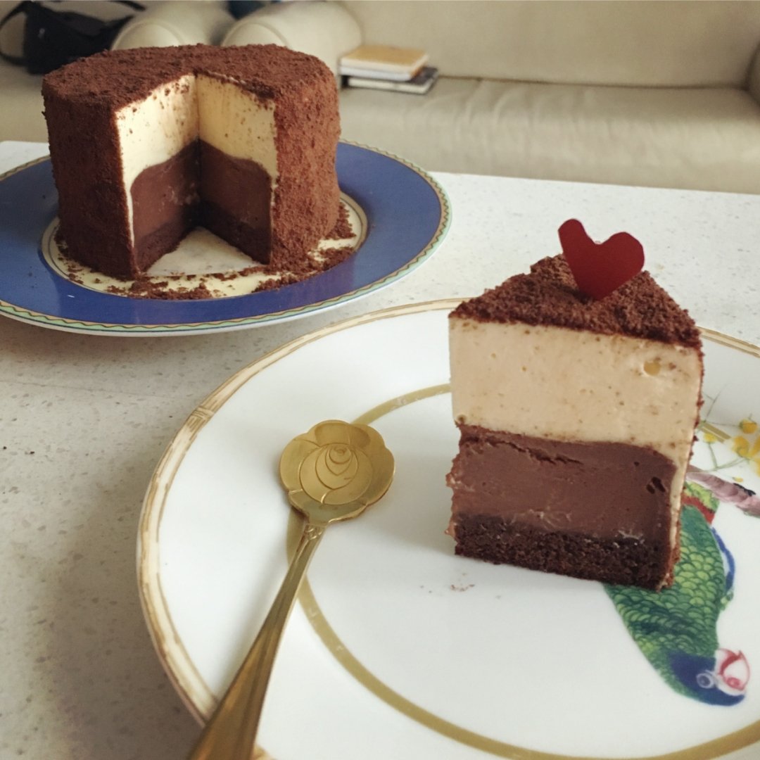 <LeTao> 巧克力双层芝士蛋糕配方大公开！！