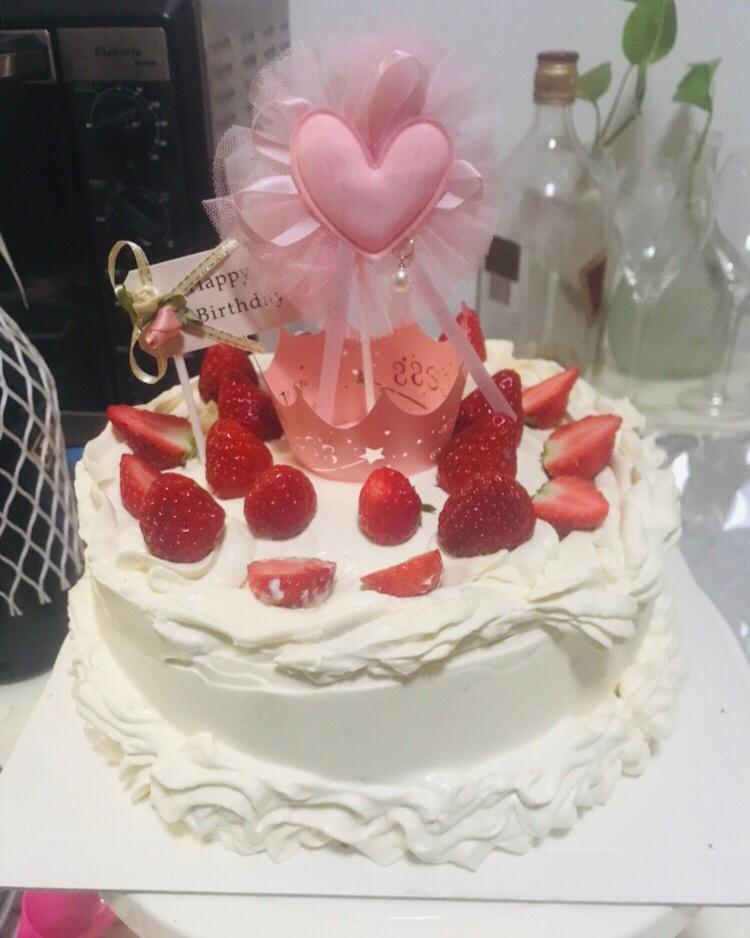 8寸可可戚风蛋糕