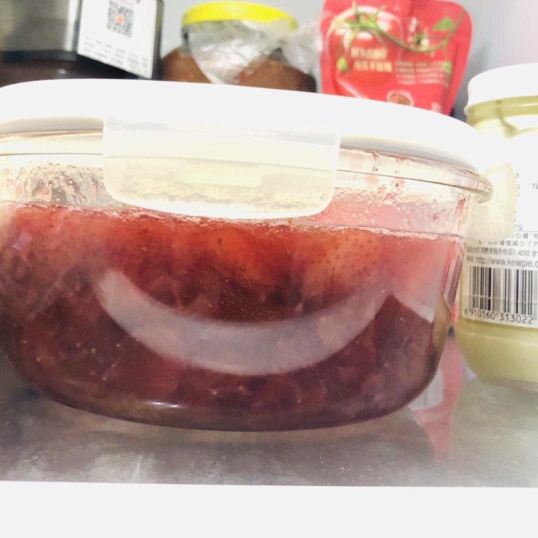 自制无添加草莓酱