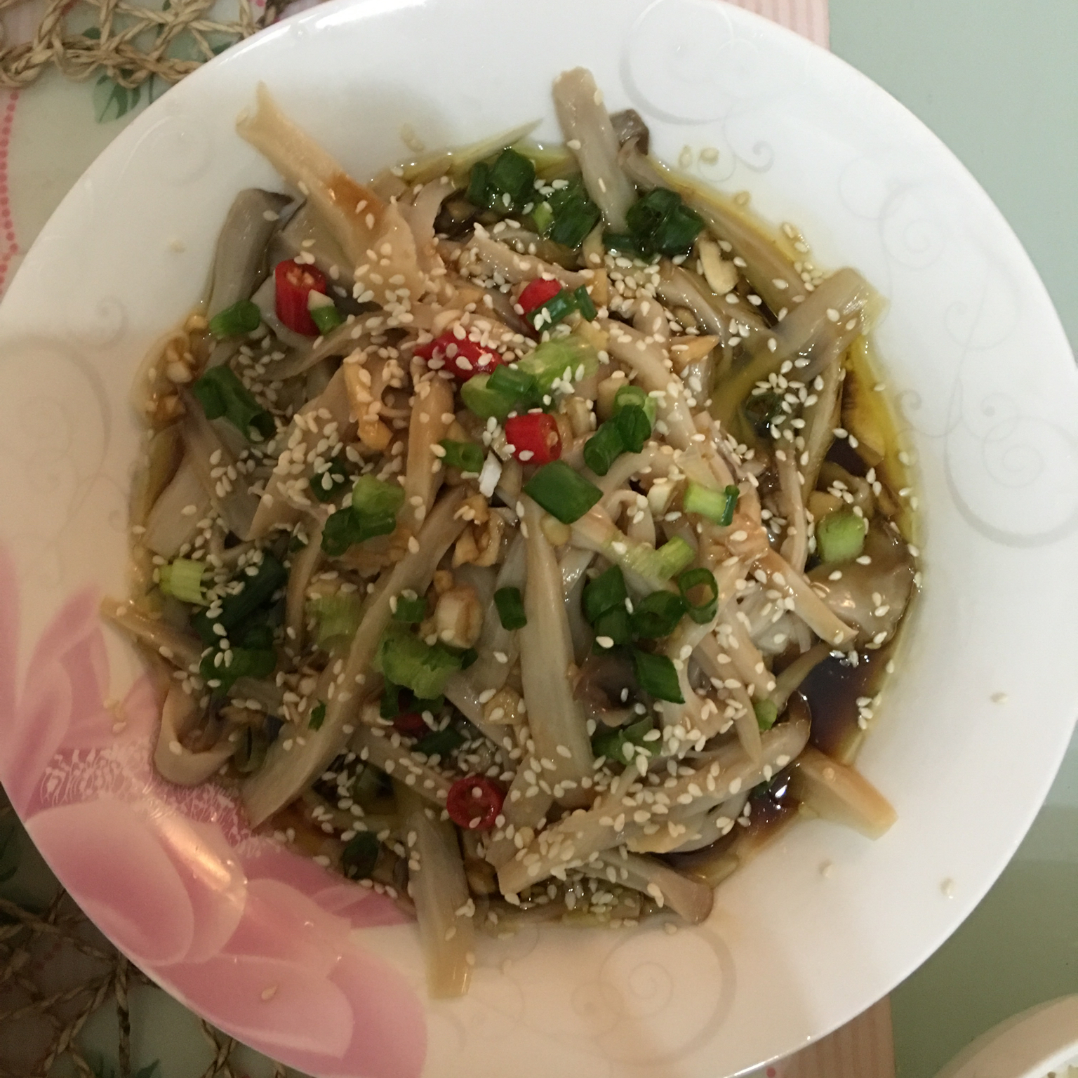 手撕杏鲍菇