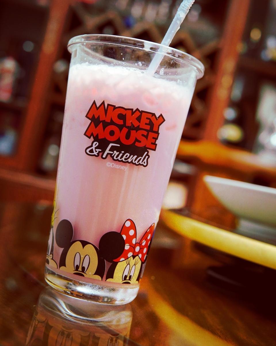 泰剧网红饮料pink ice milk粉红冻奶
