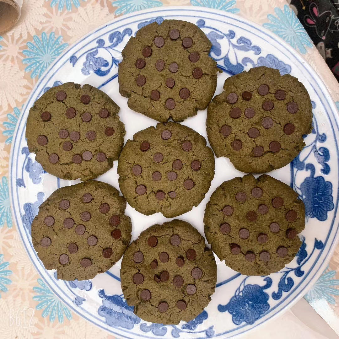 「 肉自己家の私房菜 」抹茶软趣多多（抹茶软曲奇）