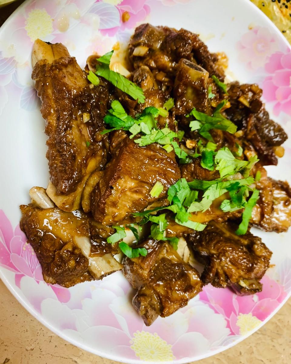 回锅红烧排骨