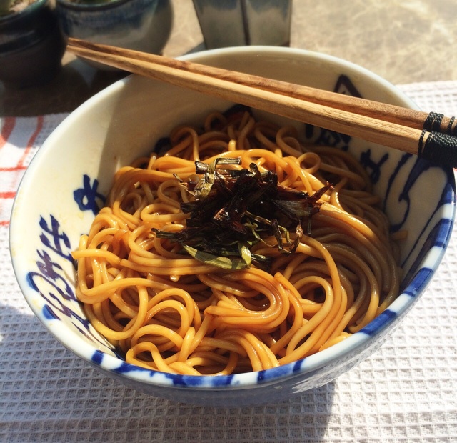 黄磊版葱油拌面