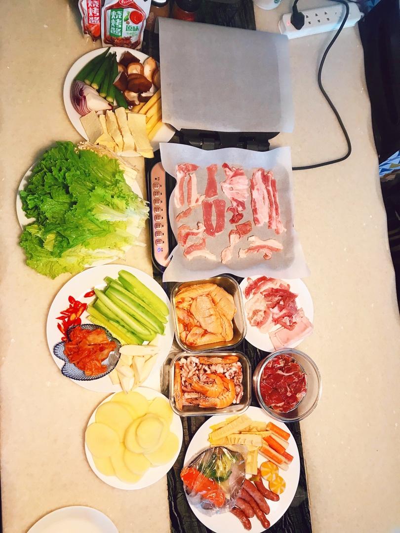 电饼铛烤肉