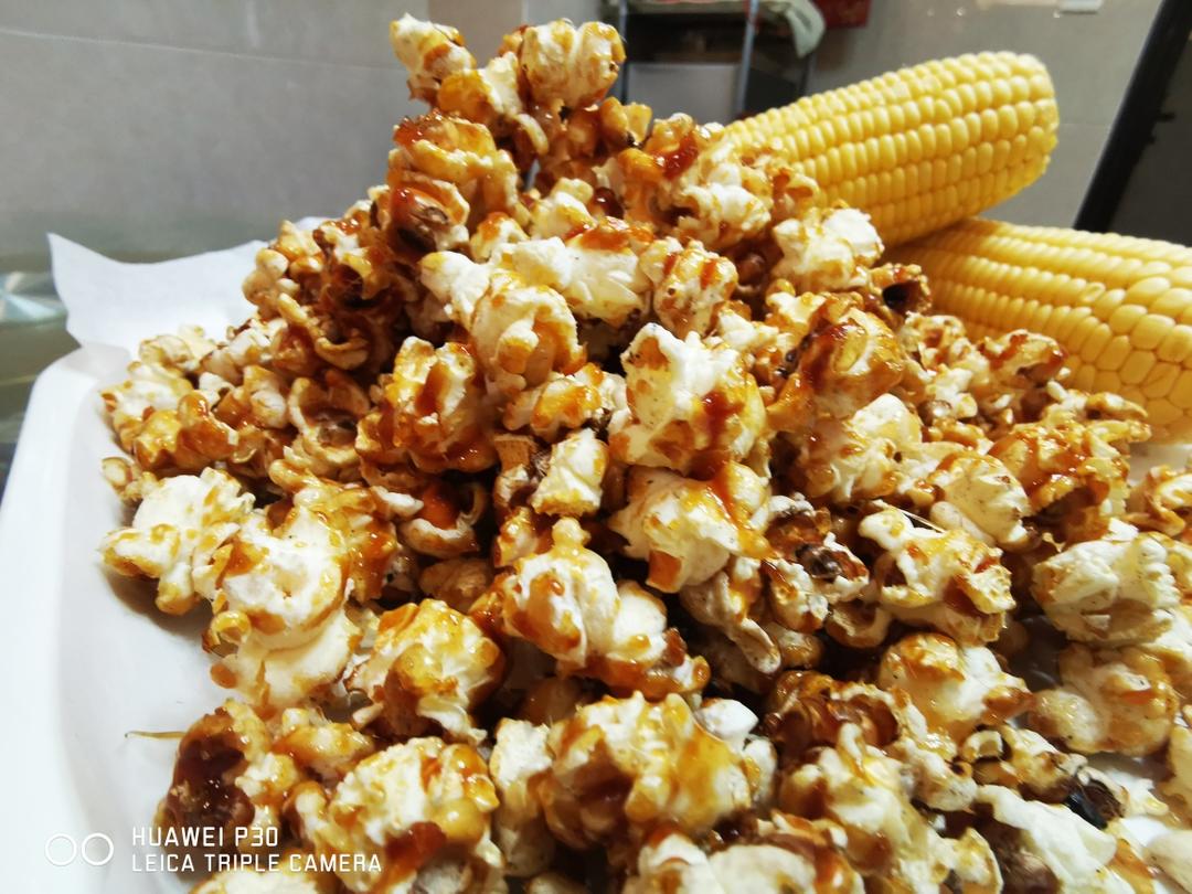 焦糖爆米花的做法