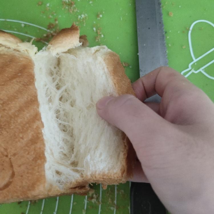 纯奶手撕吐司的做法 步骤1