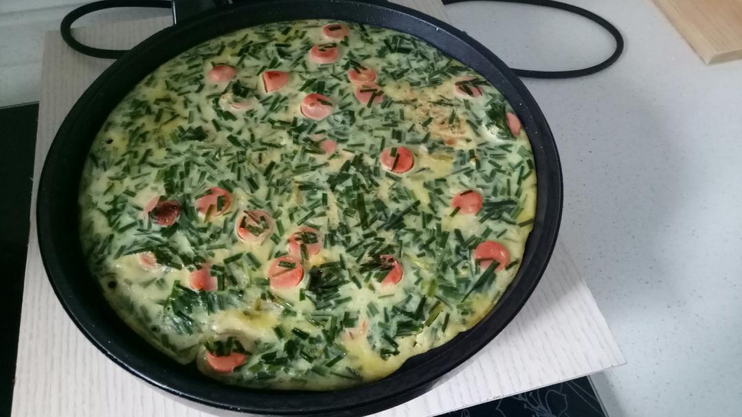 电饼铛胡萝卜丝葱花鸡蛋饼