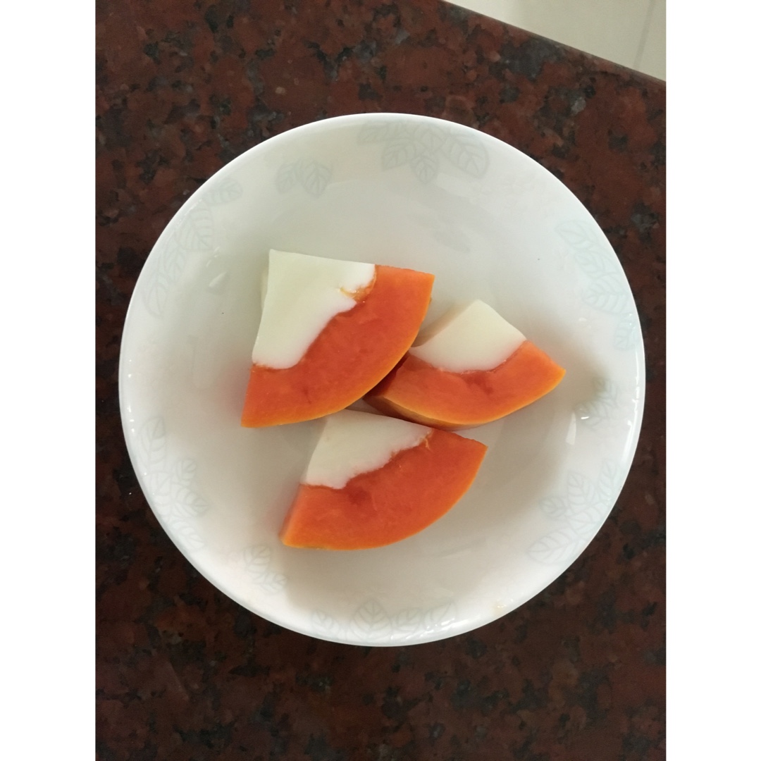 木瓜奶冻