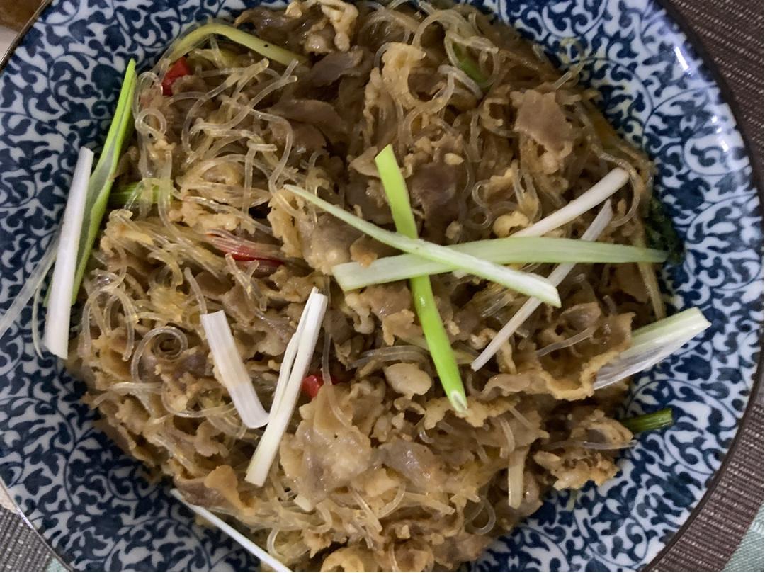 沙茶牛肉粉丝煲