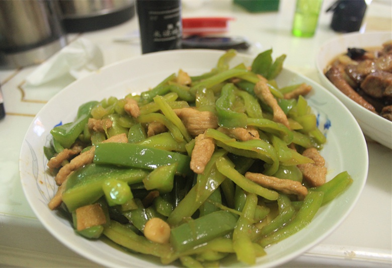 青椒肉丝