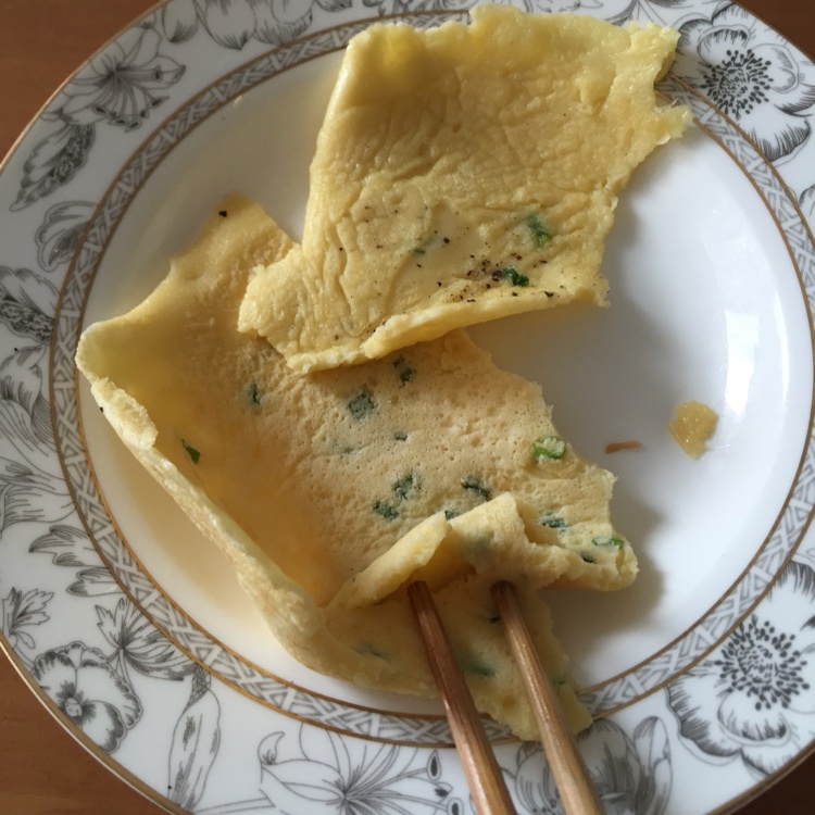 香葱鸡蛋饼