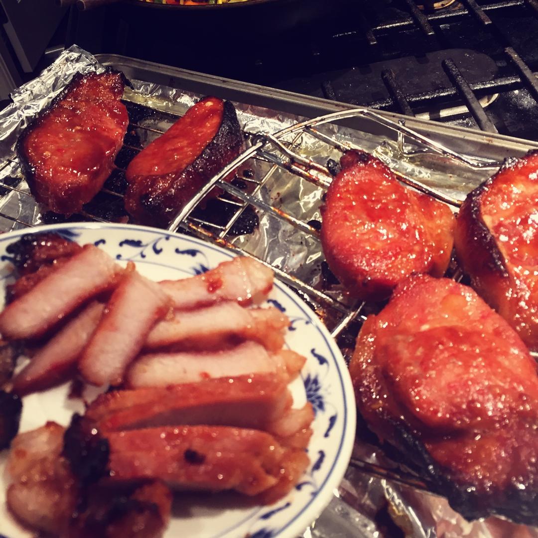 蜜汁叉烧肉（烤箱版）