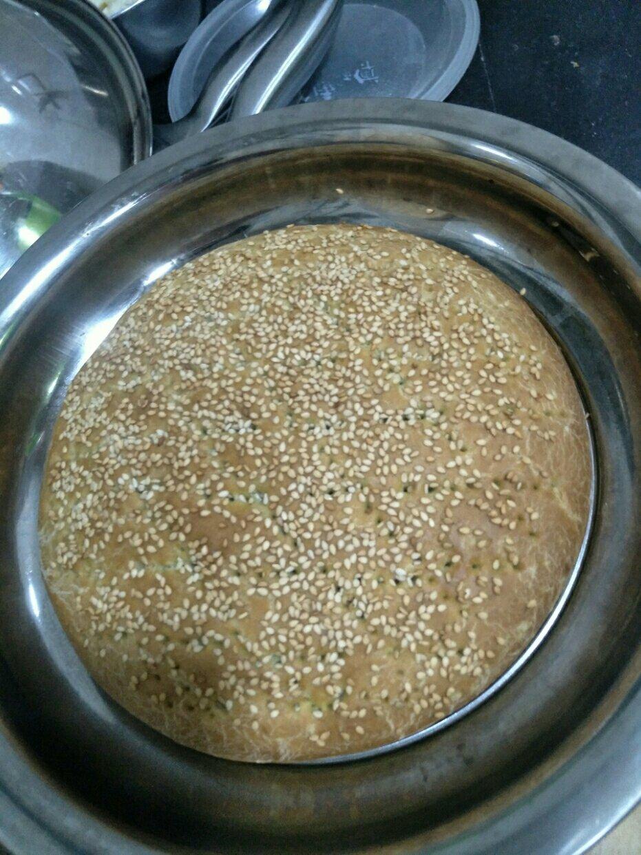 简易发面葱油饼（烤箱版）