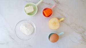 胡萝卜豆腐糕  宝宝辅食营养食谱菜谱的做法 步骤1