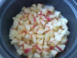 苹果牛奶饭的做法 步骤5