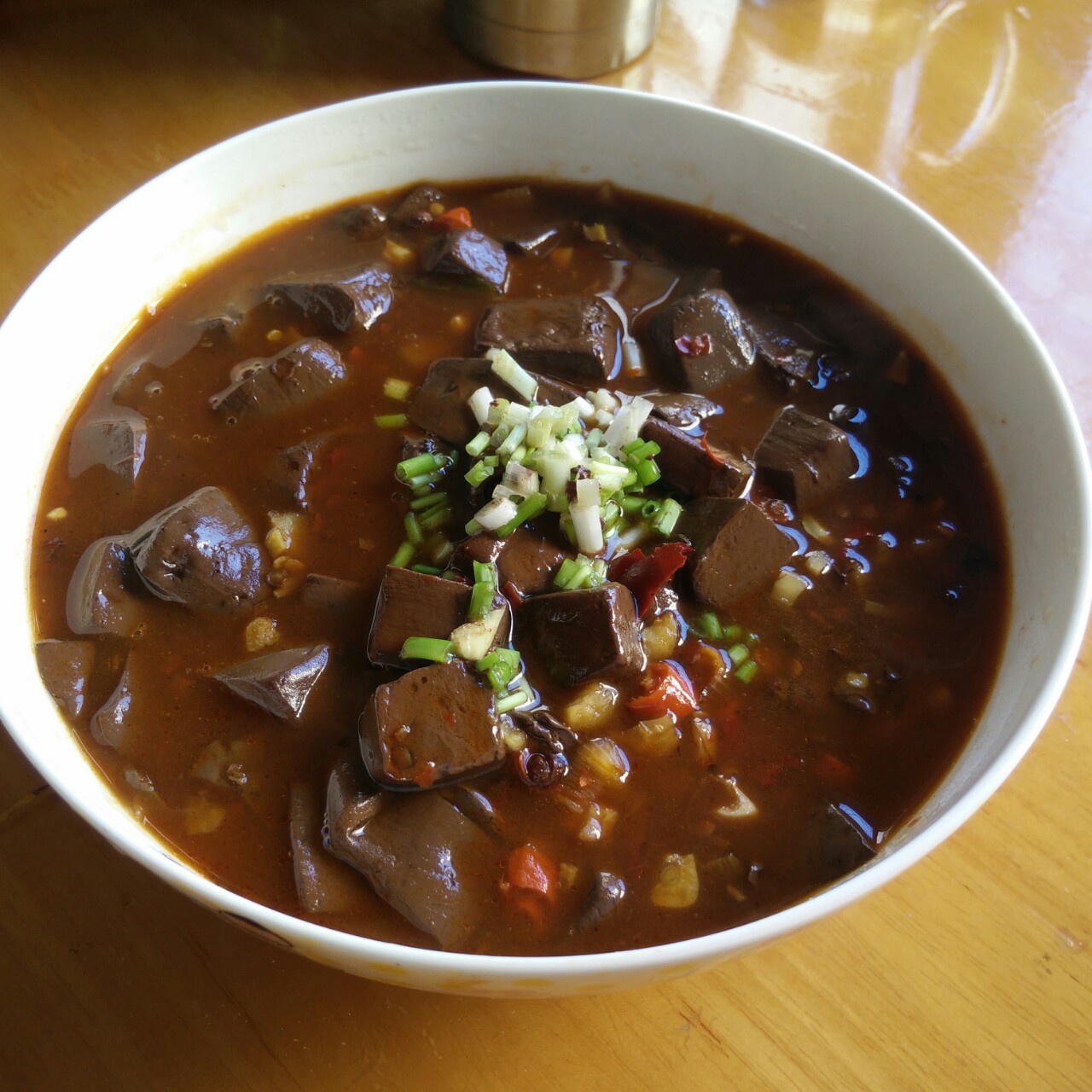 miss姜饼人做的酸辣猪血