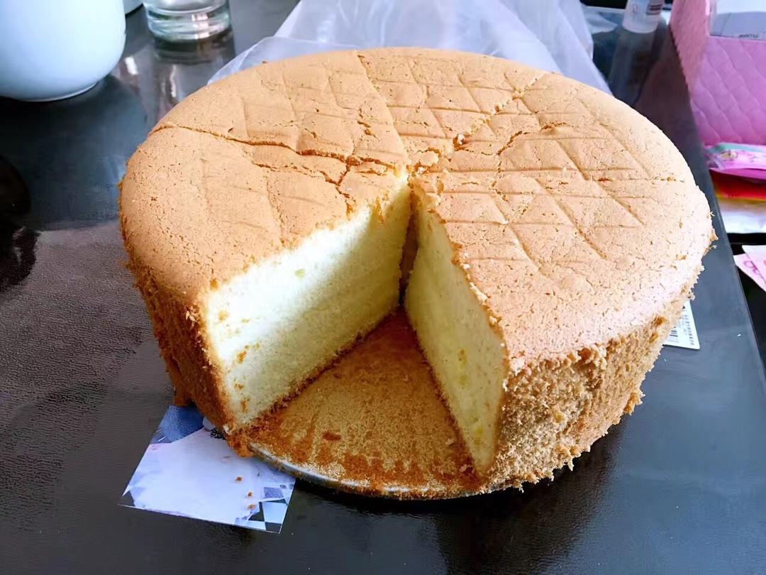 戚风蛋糕（不回缩，裱花打底首选）