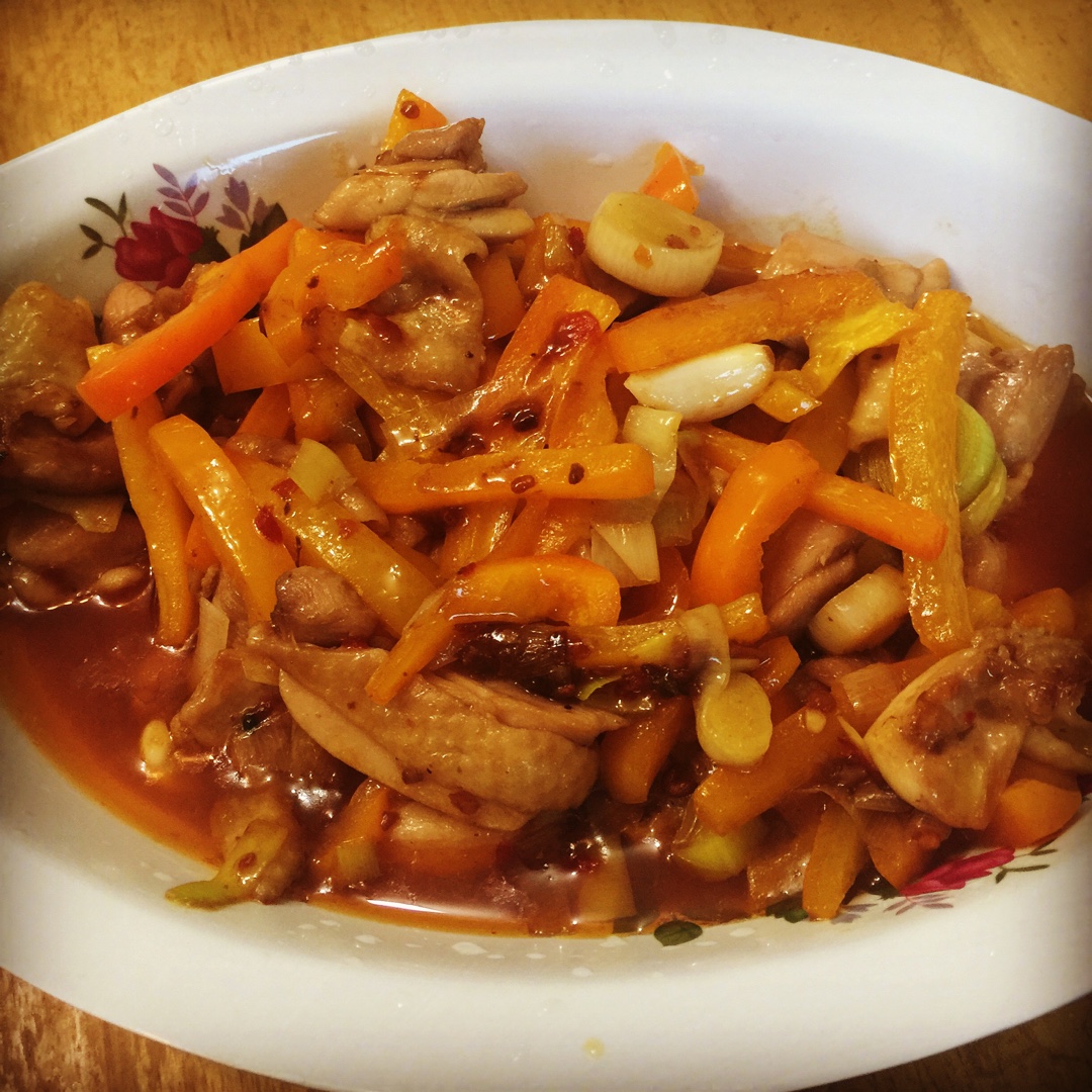家常烧鸡块