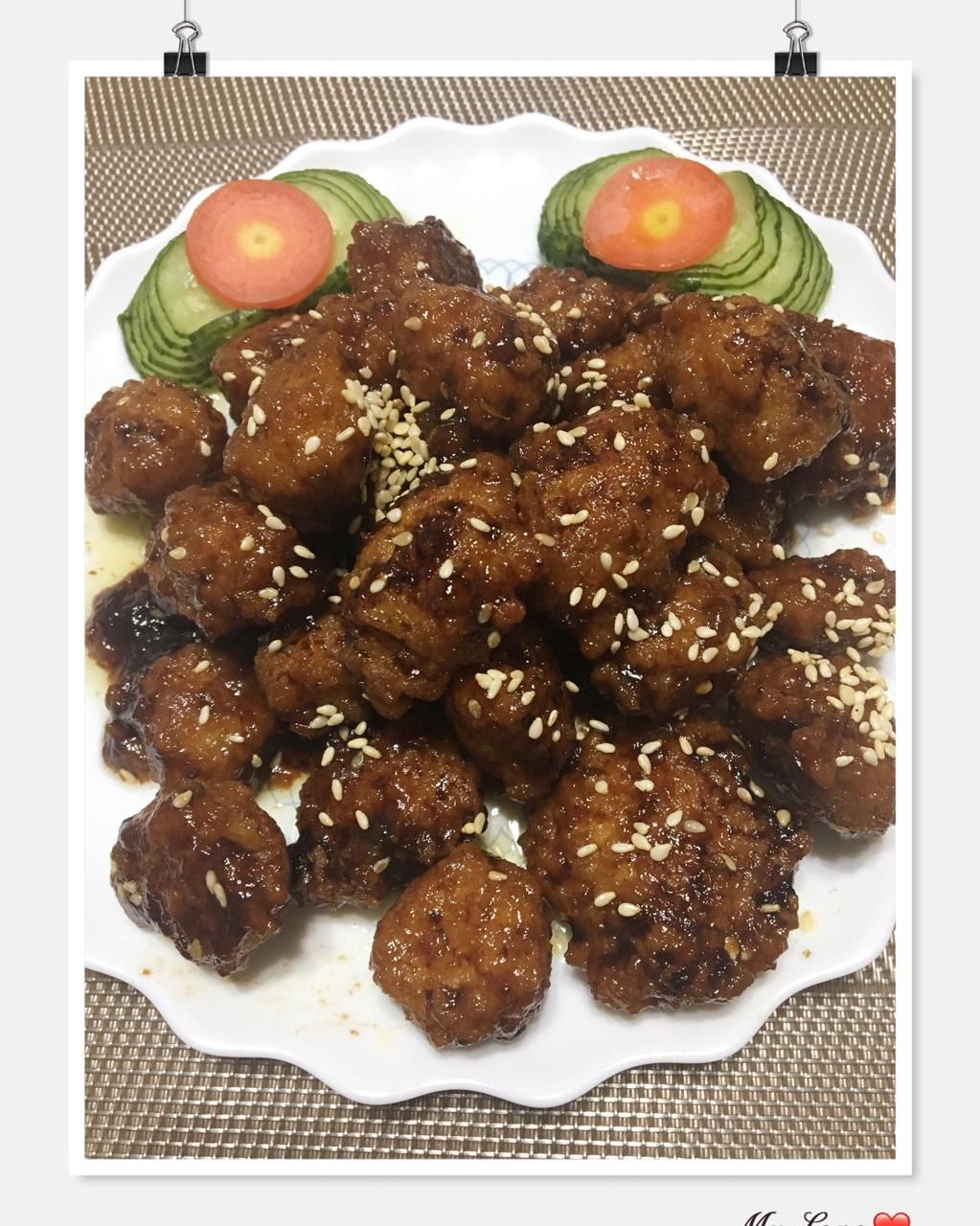 家常糖醋丸子