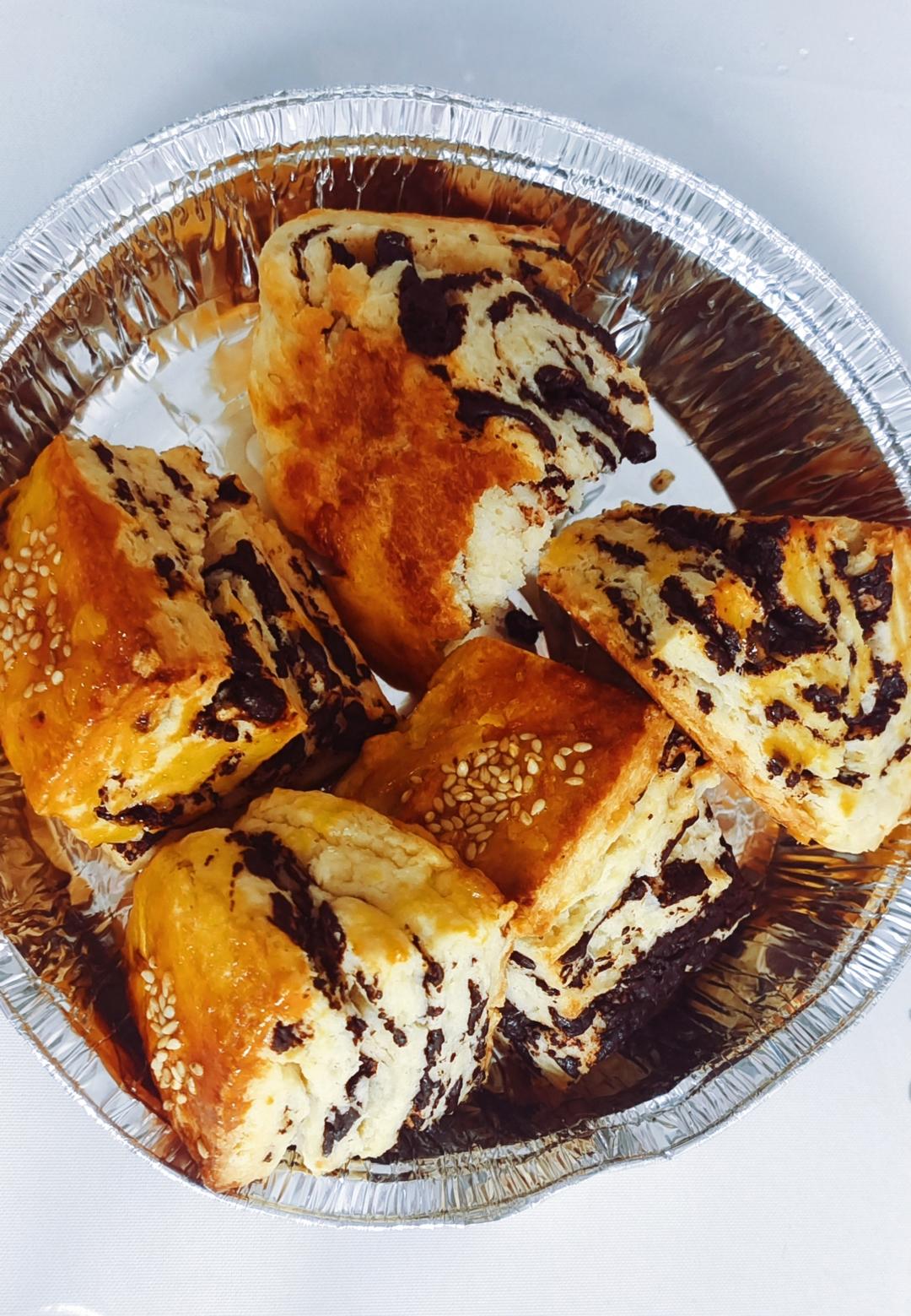 巧克力千层司康