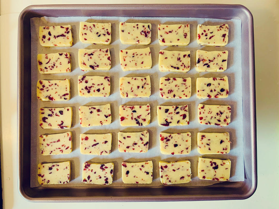 酥到骨子里蔓越梅饼干