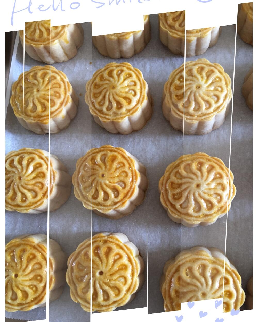 金沙奶黄月饼