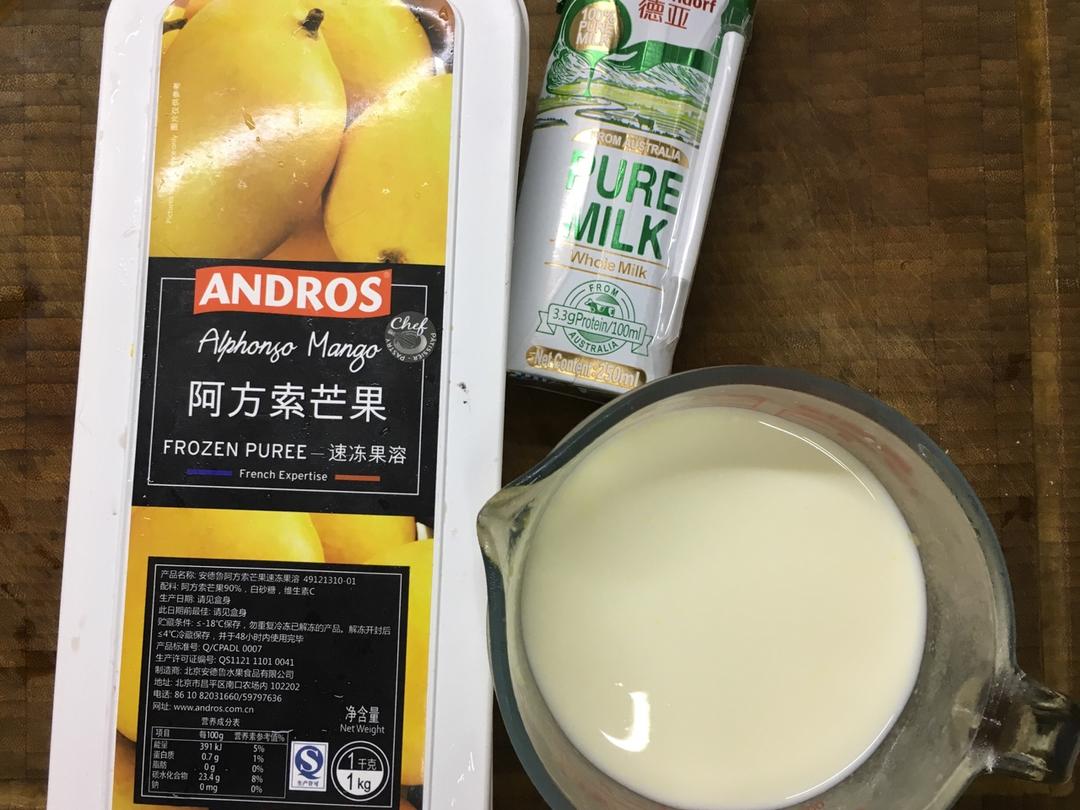 纯奶手撕吐司的做法 步骤1
