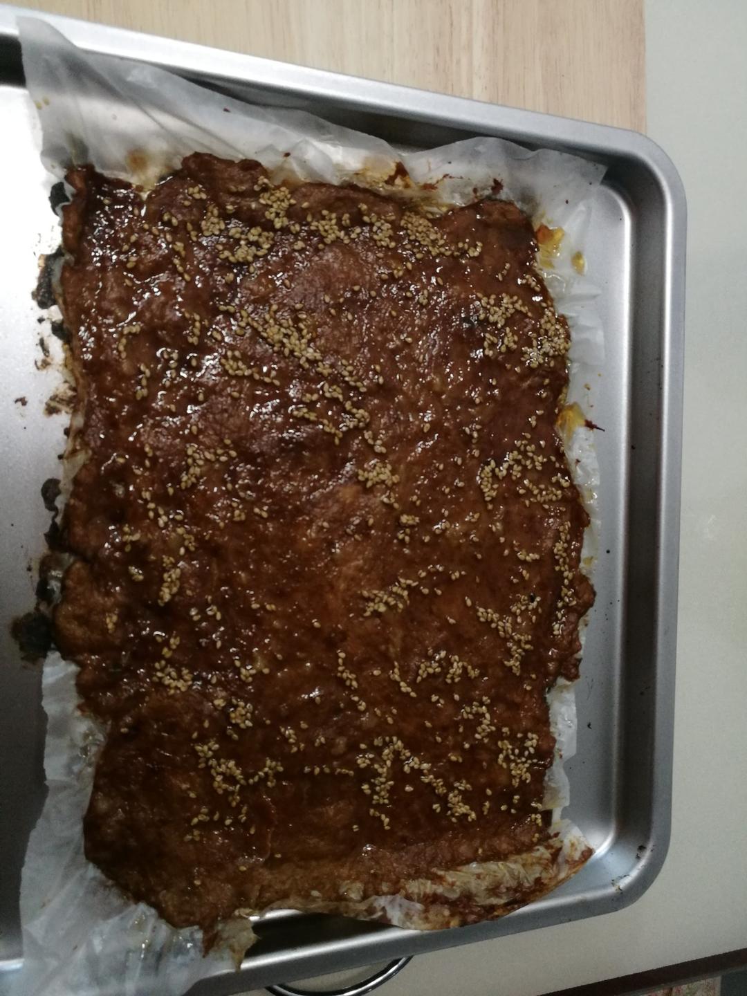 自制猪肉脯
